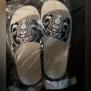 Starbucks Slides Sandals